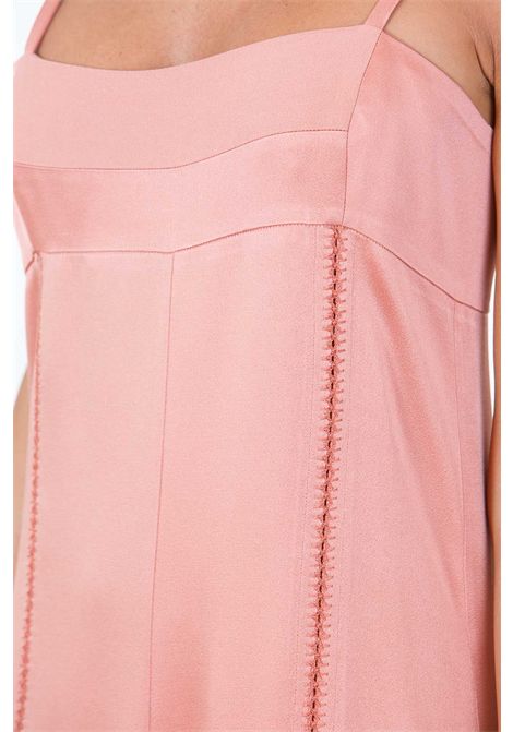 Abito sottoveste in raso ricamato FORTE FORTE | Abiti | 14067MYDRESS1511